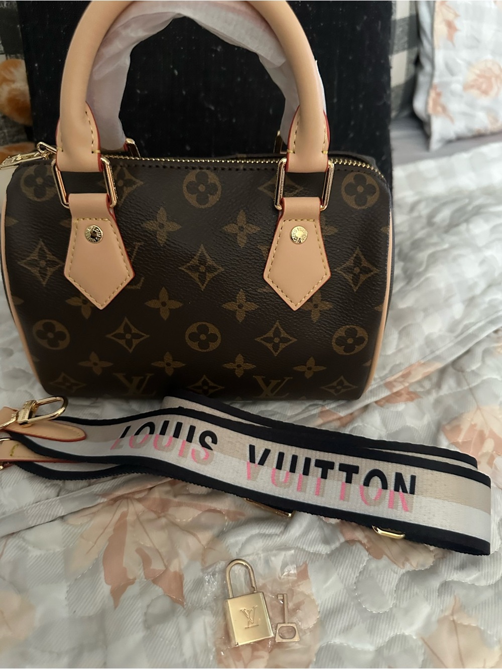 Mini speedy   Bag inspired  new